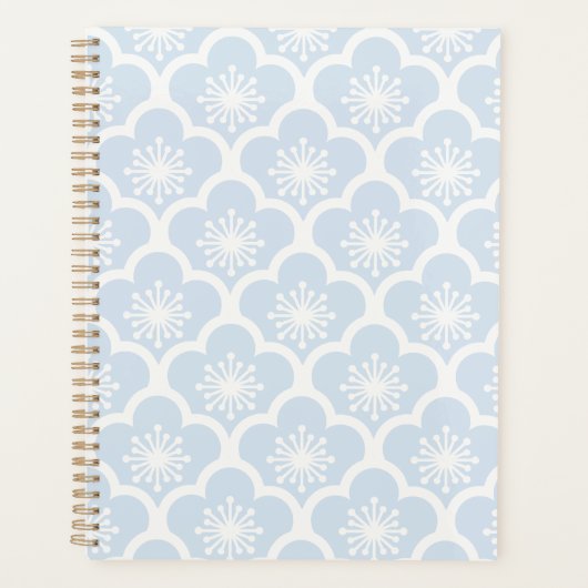 Sanfte Sakura Neutral - Puderblau Planer (Vorderseite)