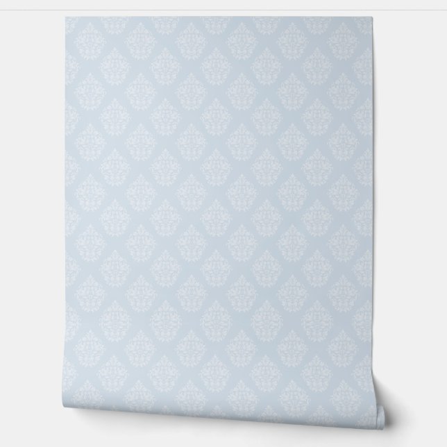 sanfte, sanfte, blaue Trendfarbe Tapete (Abrollen)