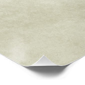 Sanfte Schneeflocken Poster (Ecke)