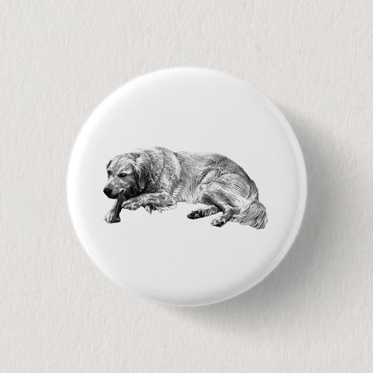 Sanfte Seele für jedes Outfit Button (Vorderseite)