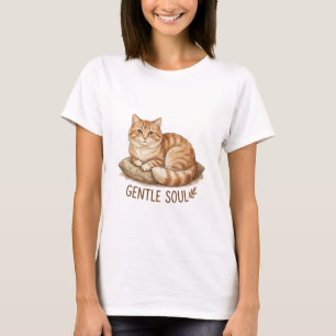 Sanfte Seelenkatze T-Shirt
