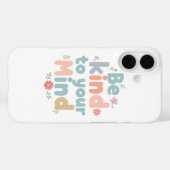 Sanfte Selbstfürsorge und positive Erinnerung Case-Mate iPhone Hülle (Rückseite (Horizontal))