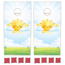 Sanfte Sonne Babyzimmer Ruhige Himmel Illustration