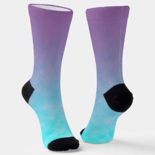 Sanfte Statik zwischen Sternen Socken