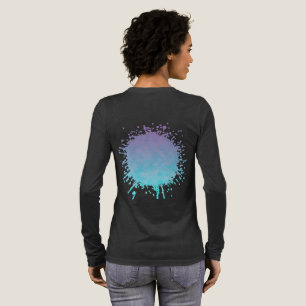 Sanfte Statik zwischen Sternen Tri-Blend Shirt