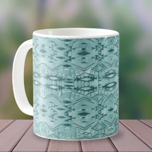 Sanfte Südwest-Skizze Kaffeetasse