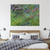 Sanfte und lebendige Darstellung der Agapanthus-Bl Leinwanddruck (Insitu (Schlafzimmer))