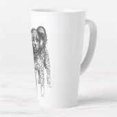 Sanfte Winter Schatten Milchtasse (Rechte Ecke)