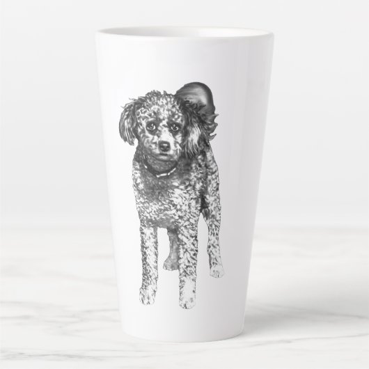Sanfte Winter Schatten Milchtasse (Vorderseite)