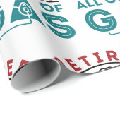 Sanfter Anästhesiologe ganz außer Gas Geschenkpapier (Rolleneckpunkt)