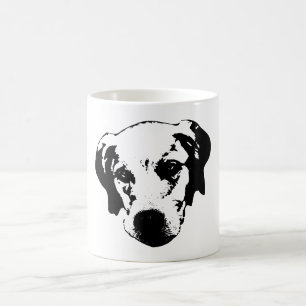 Sanfter Blick für den frühen Leaf Morgens Kaffeetasse