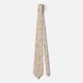 Sanfter Boho-Blumenstil Krawatte (Vorderseite)