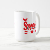 Sanfter Cupid-Treffer Kaffeetasse (VorderseiteRechts)