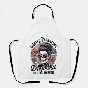 Sanfter Elternteil-Drop-Out Est. Heute Morgen Schürze