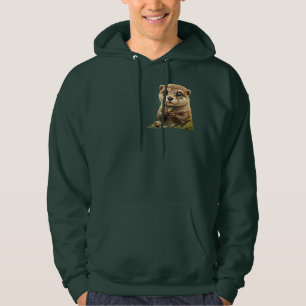Sanfter Flussfreund.Otter Hoodie