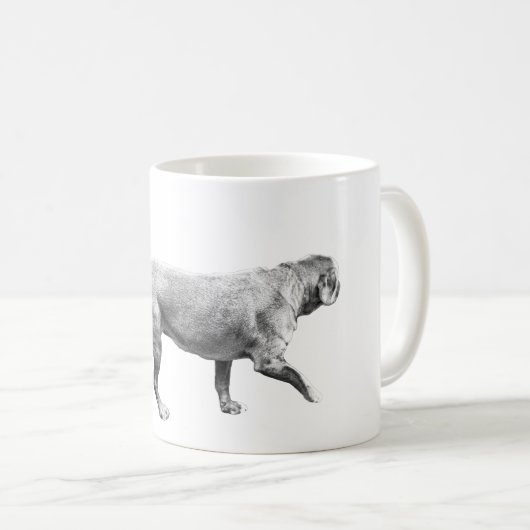 sanfter Frostschritt Kaffeetasse (VorderseiteRechts)