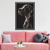Sanfter Koloss Leinwanddruck (Insitu (Wohnzimmer))
