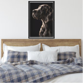 Sanfter Koloss Leinwanddruck (Insitu (Schlafzimmer))