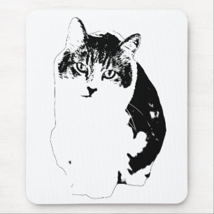 Sanfter moderner Fokus Mousepad