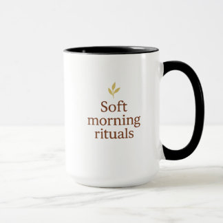 Sanfter Morgentasse – Minimalistische gemütliche T Tasse