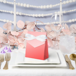 Sanfter Rot-Pink-Verlauf-Hintergrund Minimal Abstr Geschenkschachtel