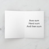 Sanfter Sohn im Gesetz Geburtstag Karte (Innenseite)