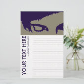 sanfter Stil Briefpapier (Stehend Vorderseite)