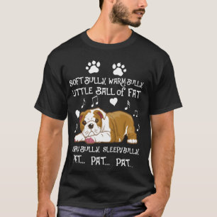 Sanfter Tyrann, warmer Tyrann lustiger Bulldogge T-Shirt