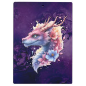 Sanfter Wächterdrache.  Klemmbrett (Rückseite)
