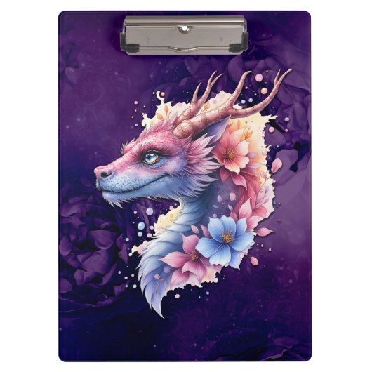 Sanfter Wächterdrache.  Klemmbrett (Vorderseite)