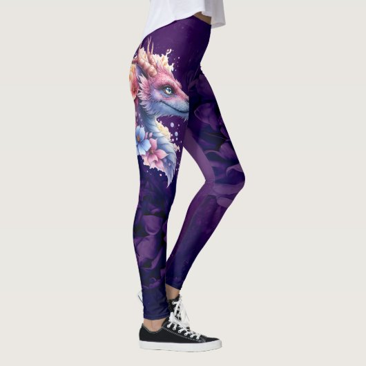 Sanfter Wächterdrache. Leggings (Rechts)