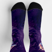 Sanfter Wächterdrache. Socken (Oben)