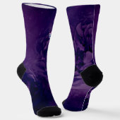 Sanfter Wächterdrache. Socken (Gewinkelt)
