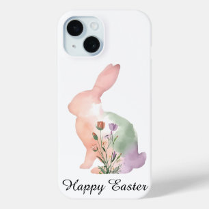 Sanfter Wasserfarb-Osterhase   Case-Mate iPhone Hülle