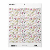 Sanftes Blumenmuster (Vorne)