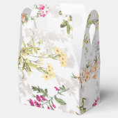 Sanftes Blumenmuster Geschenkschachtel (Geöffnet)