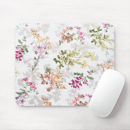 Sanftes Blumenmuster Mousepad (Mit Mouse)