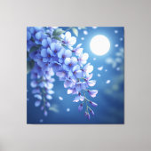 „Sanftes Blütenlicht – Magischer Frühlingsmoment“ Leinwanddruck (Vorderseite)