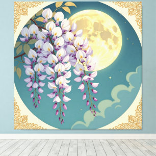 „Sanftes Blütenlicht – Magischer Frühlingsmoment“ Leinwanddruck