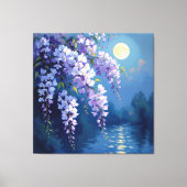 „Sanftes Blütenlicht – Magischer Frühlingsmoment“ Leinwanddruck (Vorderseite)