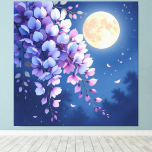 „Sanftes Blütenlicht – Magischer Frühlingsmoment“ Leinwanddruck