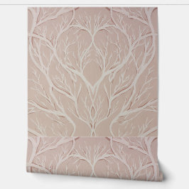 Sanftes Botanisches Baumdesign – Minimalistische N Tapete