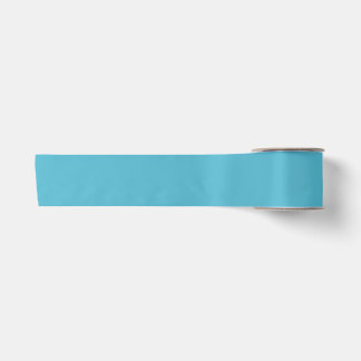 Sanftes Cyan Satinband