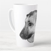 Sanftes Foto, Morgenbecher Milchtasse (Linke Ecke)