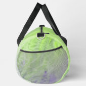 Sanftes Grün und Lavendel-Harmonie Duffle Bag (Rechts)