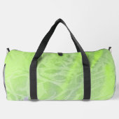 Sanftes Grün und Lavendel-Harmonie Duffle Bag (Rückseite)