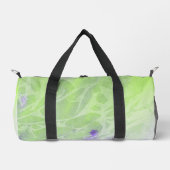 Sanftes Grün- und Lavendel-Harmonie Duffle Bag (Vorderseite)
