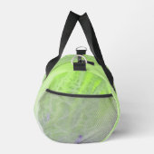 Sanftes Grün- und Lavendel-Harmonie Duffle Bag (Rechts)