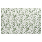 Sanftes grünes botanisches Toile Stoff (Fat Quarter (45,7 x 55,9 cm))