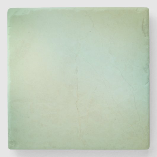 Sanftes grünes glänzendes Design Steinuntersetzer (Vorderseite)